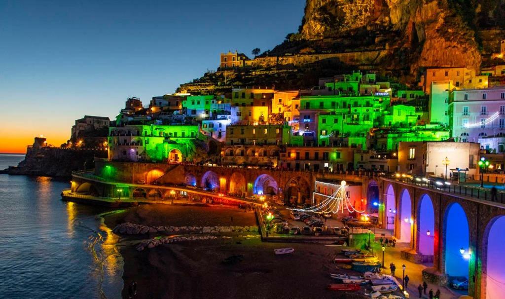 Casa Martini Lägenhet Atrani Exteriör bild